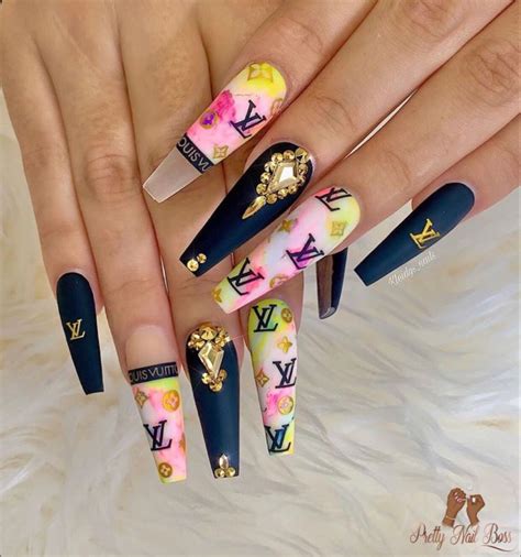 nail design lv|louis vuitton nail polish designs.